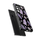 ghostly presence back phone cover | glass case for samsung galaxy s25 ultra