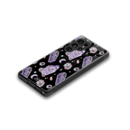 ghostly presence back phone cover | glass case for samsung galaxy s25 ultra