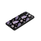 ghostly presence back phone cover | glass case for samsung galaxy s24 plus