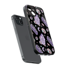 ghostly presence back phone cover | glass case for iphone 15