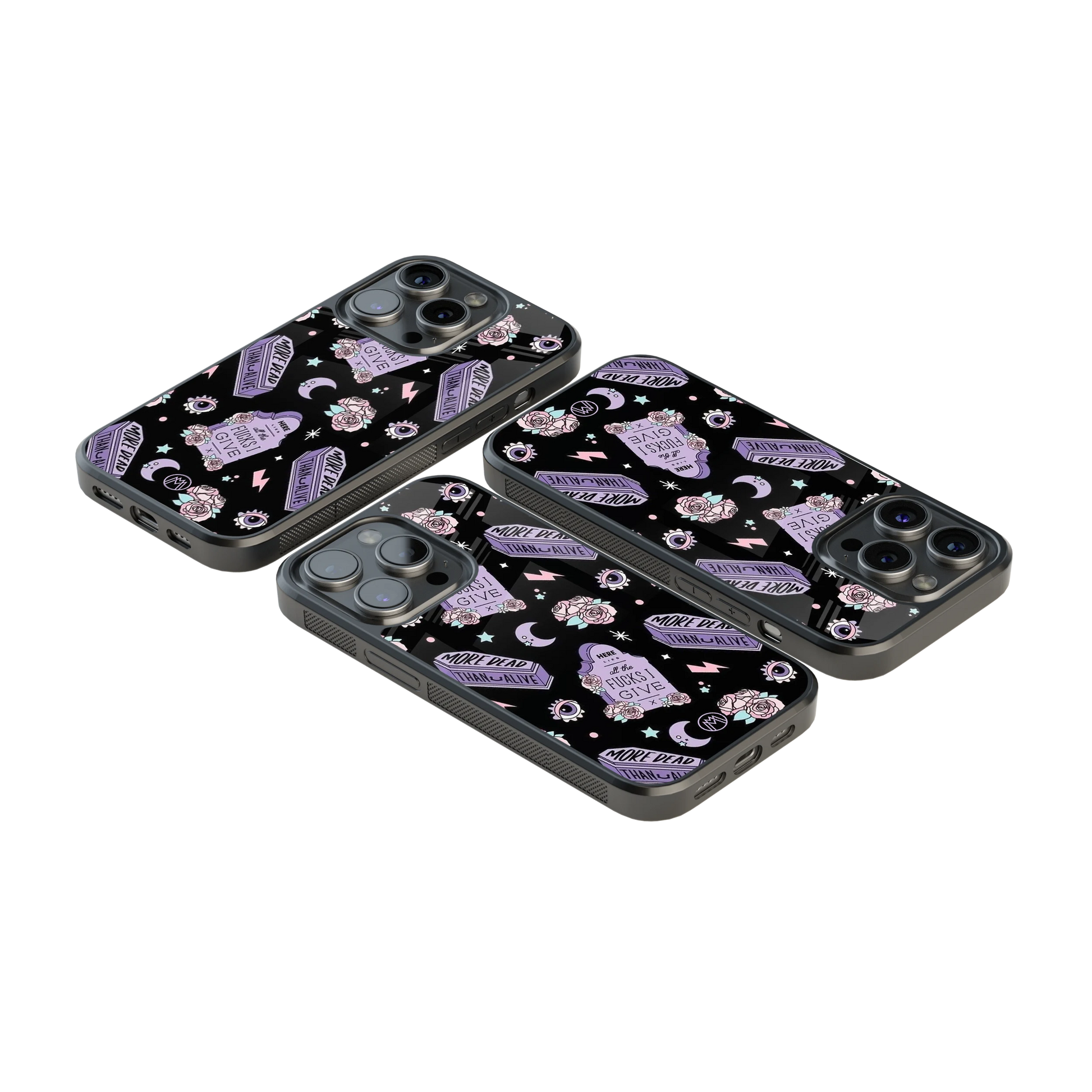 Luxury Glass Back Mobile Cover for iPhone, Samsung Galaxy, OnePlus, Pixel, Redmi & More