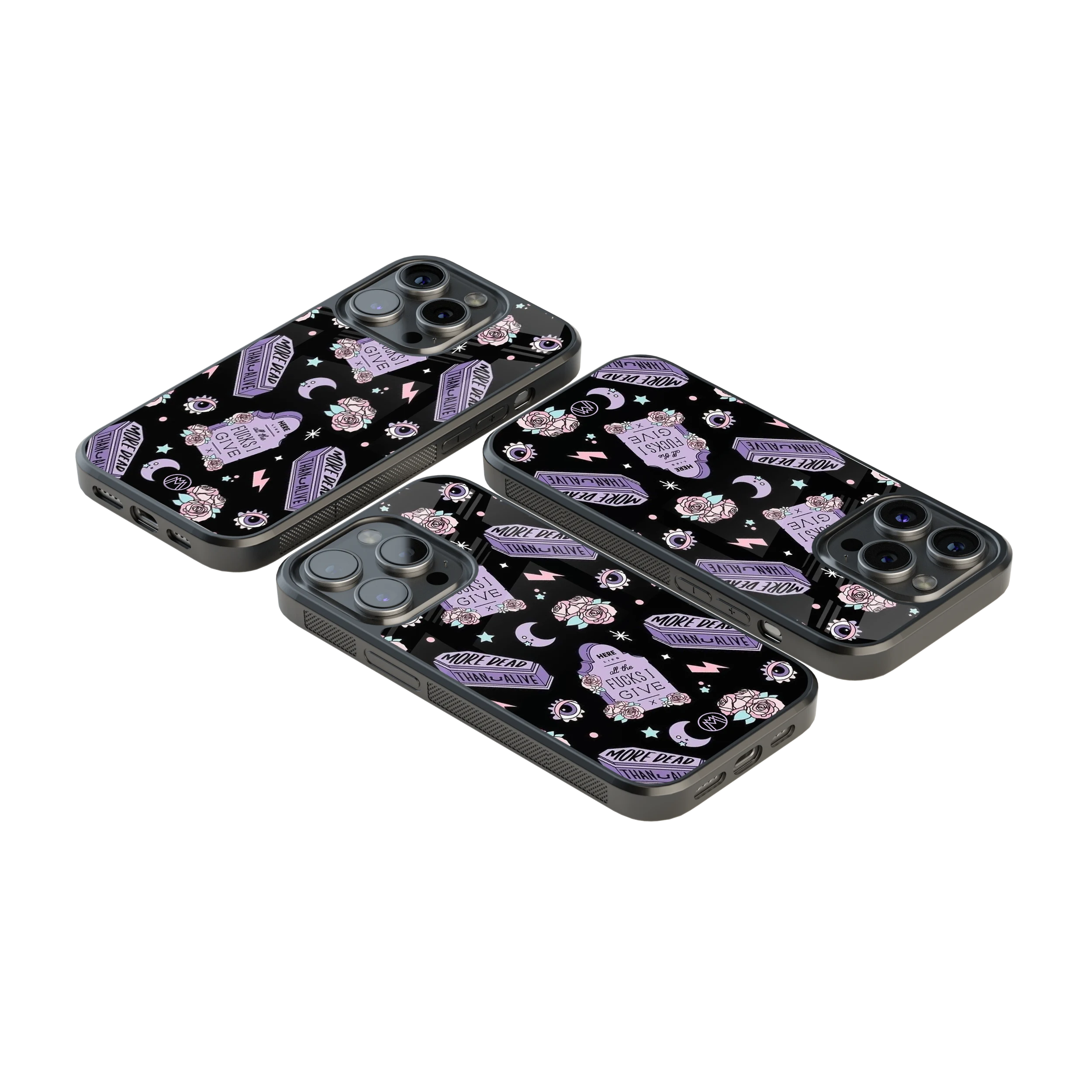 Luxury Glass Back Mobile Cover for iPhone, Samsung Galaxy, OnePlus, Pixel, Redmi & More