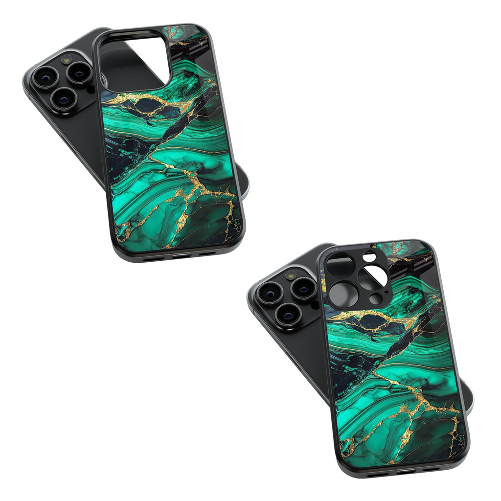 Trendy Glass Back Mobile Case for iPhone, Samsung, Redmi, OnePlus, Google Pixel, Motorola