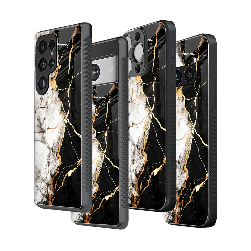 Stylish Glass Back Case for All Smartphones iPhone, Samsung, OnePlus, Pixel, Redmi, Oppo, Vivo, Motorola