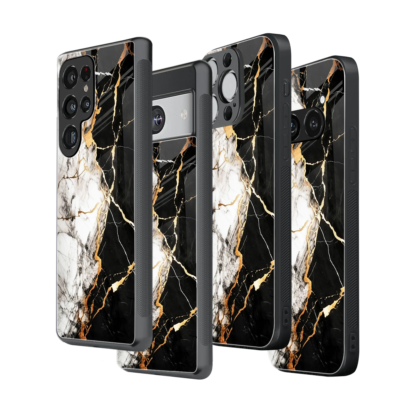 Stylish Glass Back Case for All Smartphones iPhone, Samsung, OnePlus, Pixel, Redmi, Oppo, Vivo, Motorola