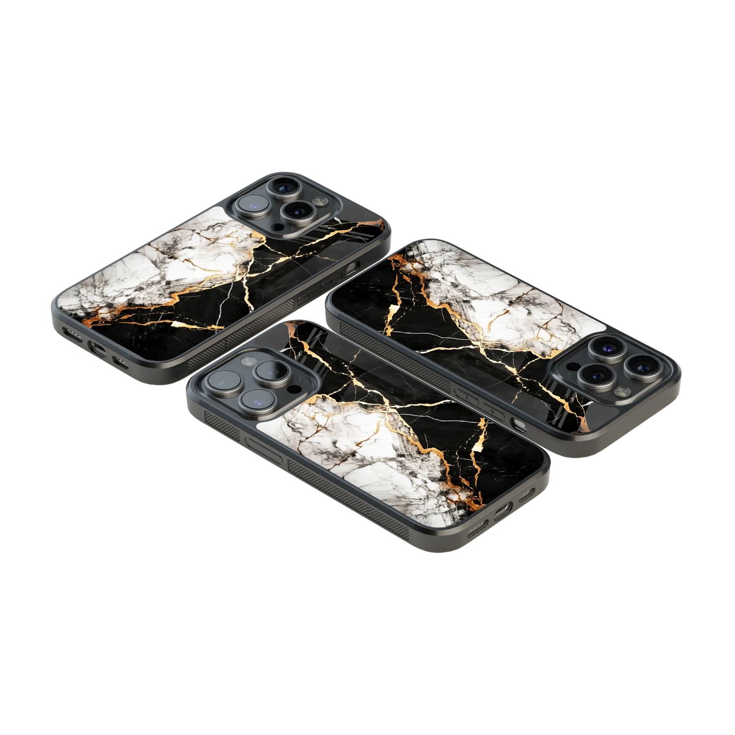 Luxury Glass Back Mobile Cover for iPhone, Samsung Galaxy, OnePlus, Pixel, Redmi & More