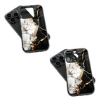 Trendy Glass Back Mobile Case for iPhone, Samsung, Redmi, OnePlus, Google Pixel, Motorola