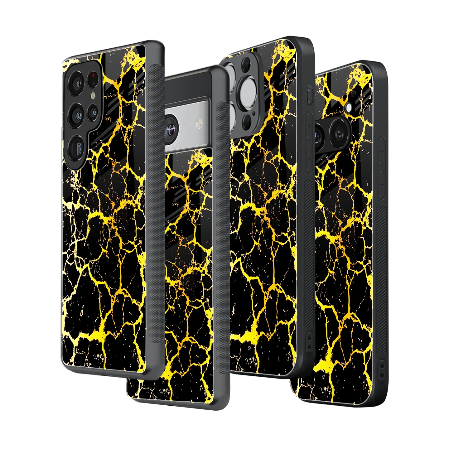 Stylish Glass Back Case for All Smartphones iPhone, Samsung, OnePlus, Pixel, Redmi, Oppo, Vivo, Motorola