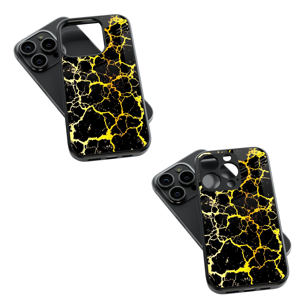 Trendy Glass Back Mobile Case for iPhone, Samsung, Redmi, OnePlus, Google Pixel, Motorola
