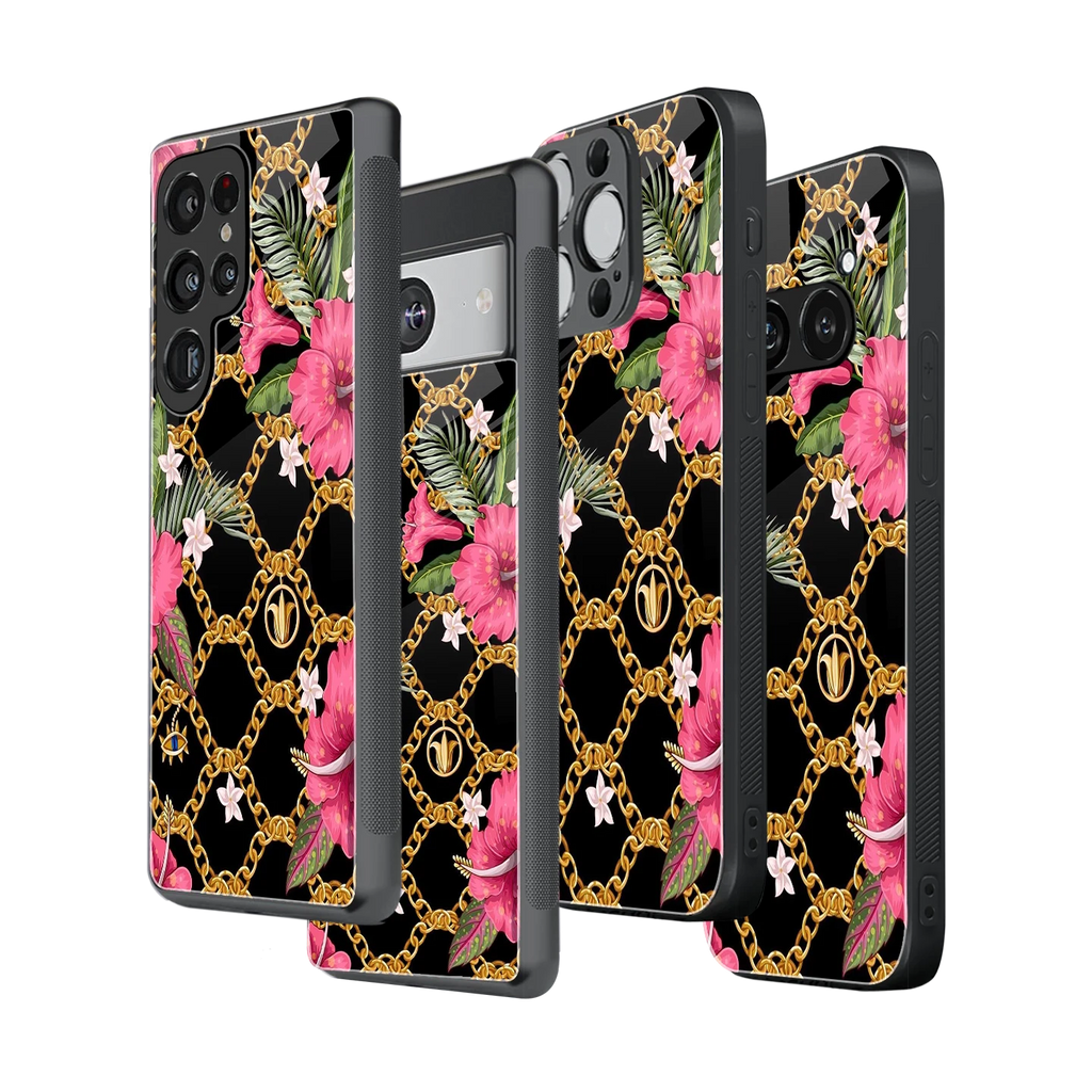 Stylish Glass Back Case for All Smartphones iPhone, Samsung, OnePlus, Pixel, Redmi, Oppo, Vivo, Motorola