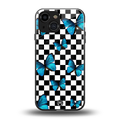 gimme butterflies back phone cover | glass case for iphone 13 mini