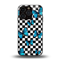 gimme butterflies back phone cover | glass case for iphone 13 pro