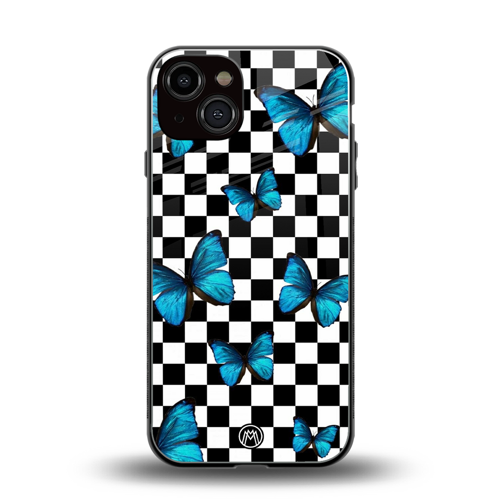 gimme butterflies back phone cover | glass case for iphone 13