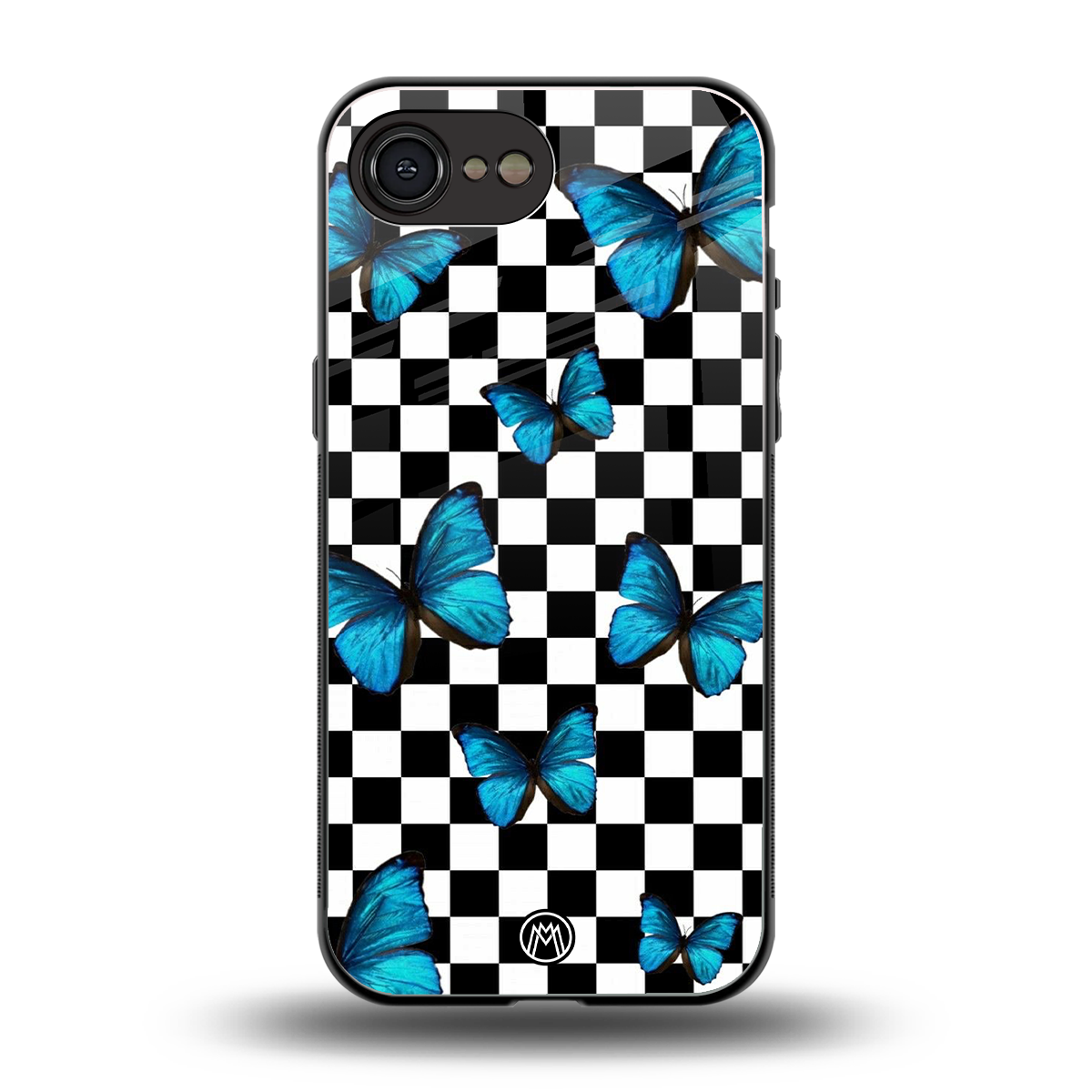 gimme butterflies back phone cover | glass case for iphone 16e