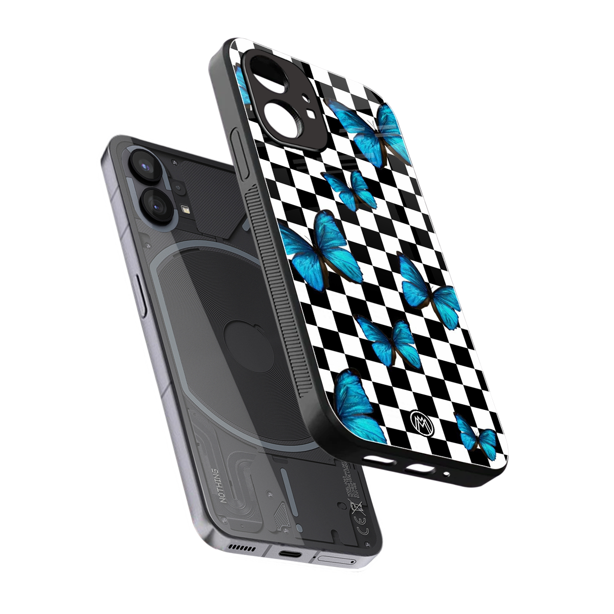 gimme butterflies back phone cover | glass case for nothing phone 1