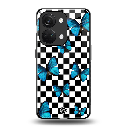 gimme butterflies back phone cover | glass case for oneplus nord 3