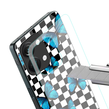 gimme butterflies back phone cover | glass case for oneplus nord 3