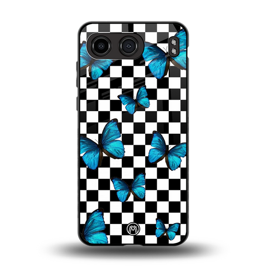 gimme butterflies back phone cover | glass case for oneplus nord 4