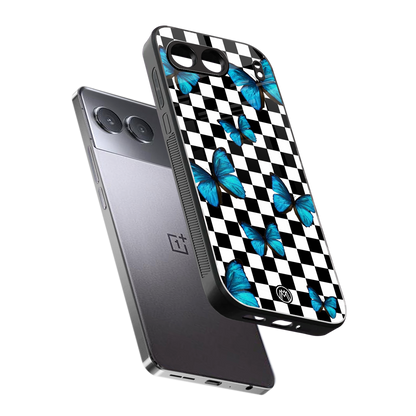 gimme butterflies back phone cover | glass case for oneplus nord 4