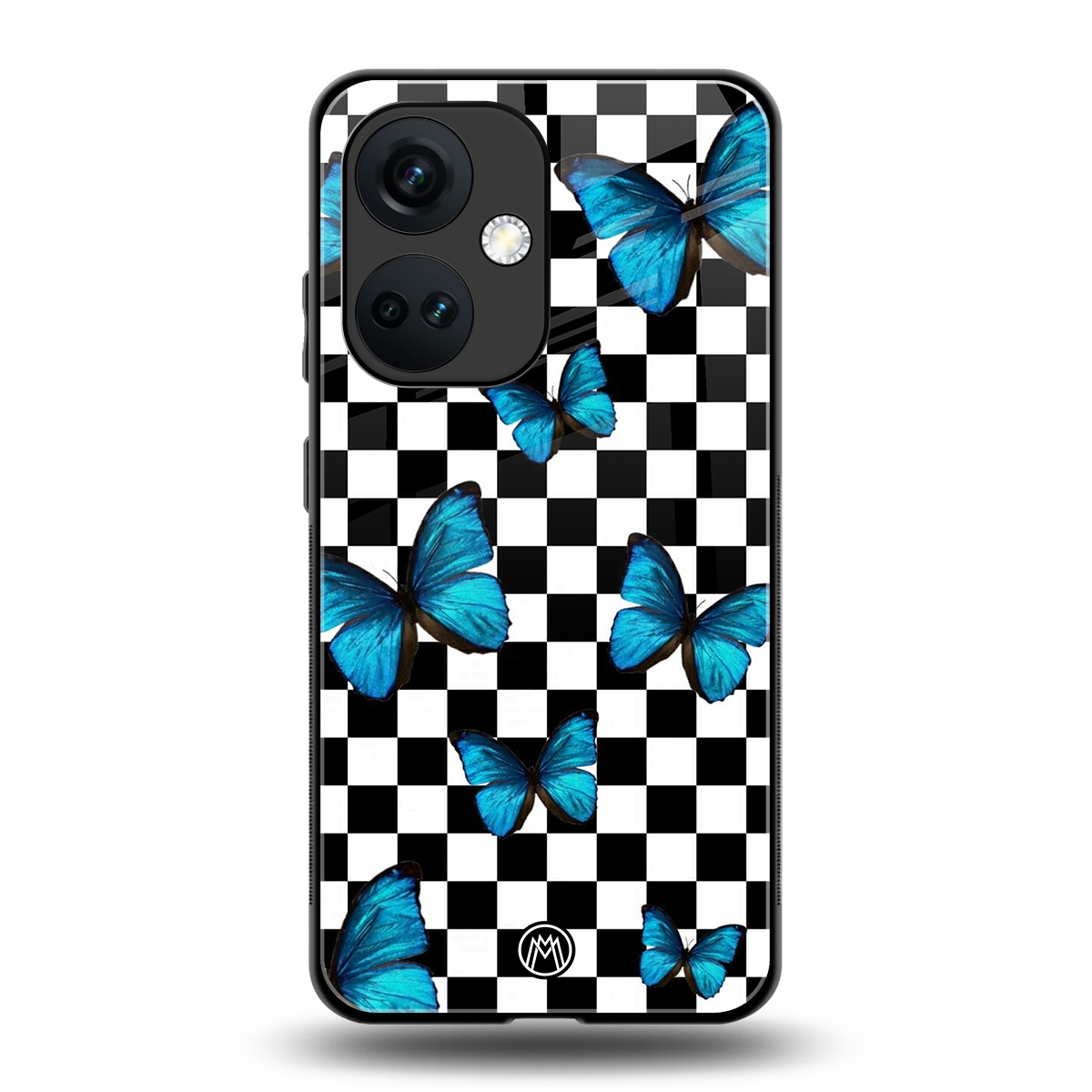 gimme butterflies back phone cover | glass case for oneplus nord ce 3