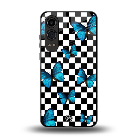 gimme butterflies back phone cover | glass case for oneplus nord ce 4 lite