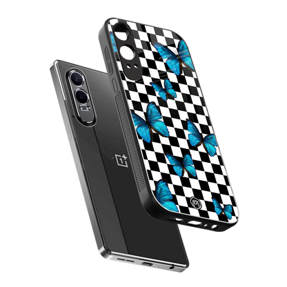 gimme butterflies back phone cover | glass case for oneplus nord ce 4 lite