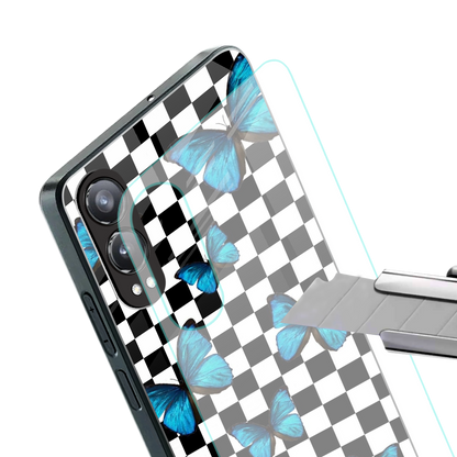 gimme butterflies back phone cover | glass case for oneplus nord ce 4 lite