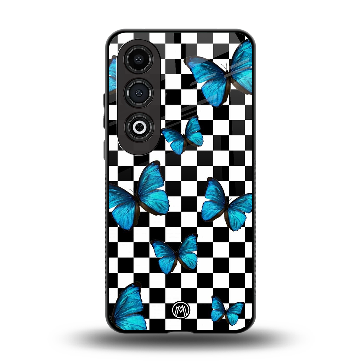 gimme butterflies back phone cover | glass case for oneplus nord ce 4