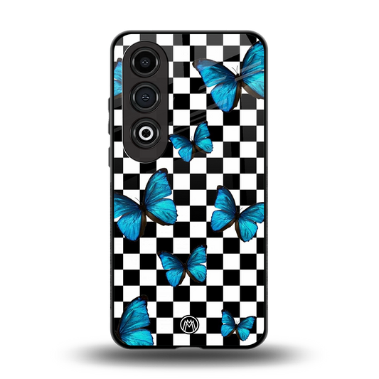 gimme butterflies back phone cover | glass case for oneplus nord ce 4