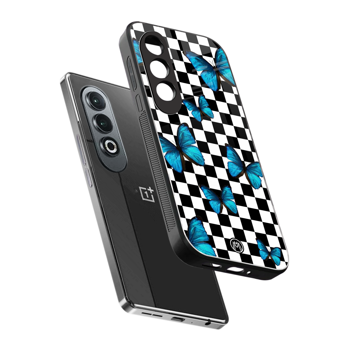 gimme butterflies back phone cover | glass case for oneplus nord ce 4
