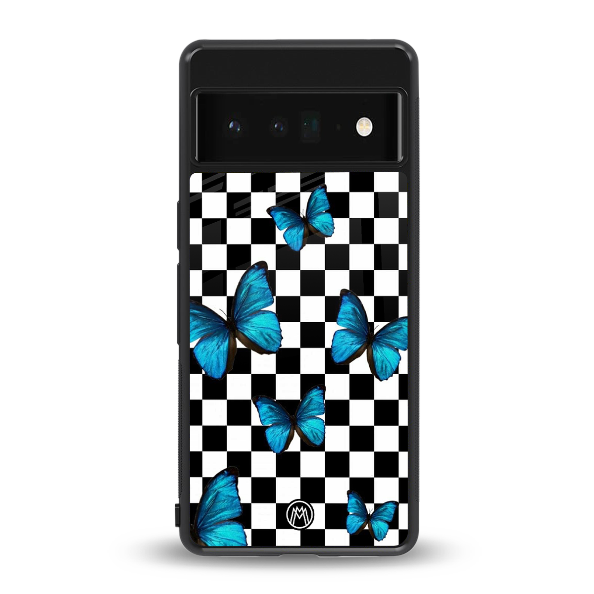 gimme butterflies back phone cover | glass case for google pixel 6 pro