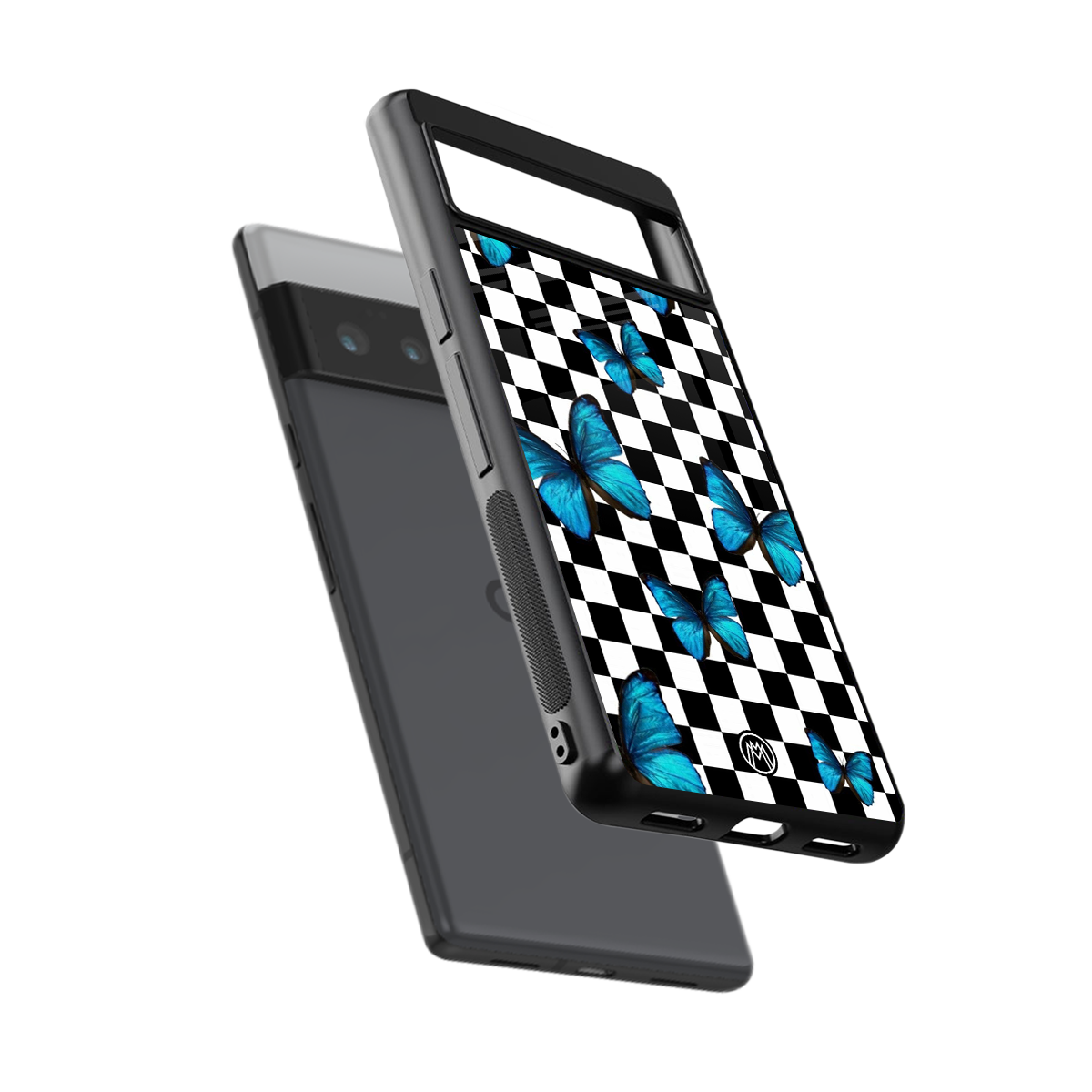 gimme butterflies back phone cover | glass case for google pixel 6 pro