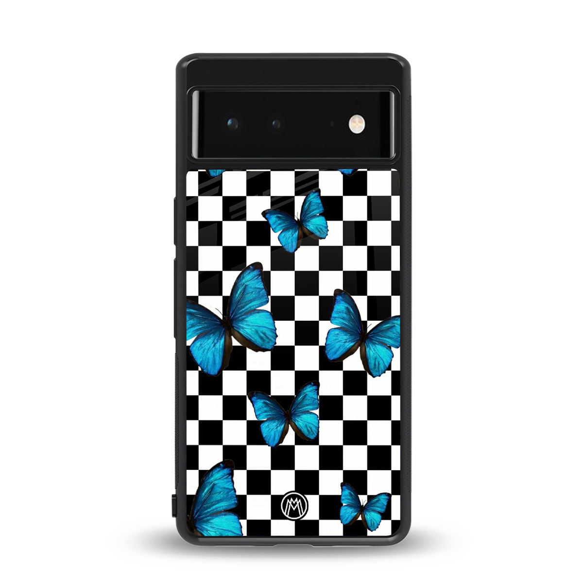 gimme butterflies back phone cover | glass case for google pixel 6