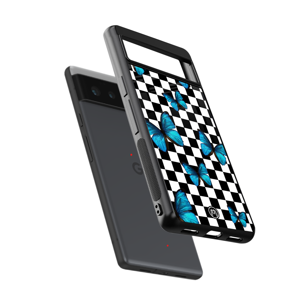 gimme butterflies back phone cover | glass case for google pixel 6