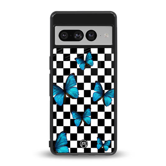 gimme butterflies back phone cover | glass case for google pixel 7 pro