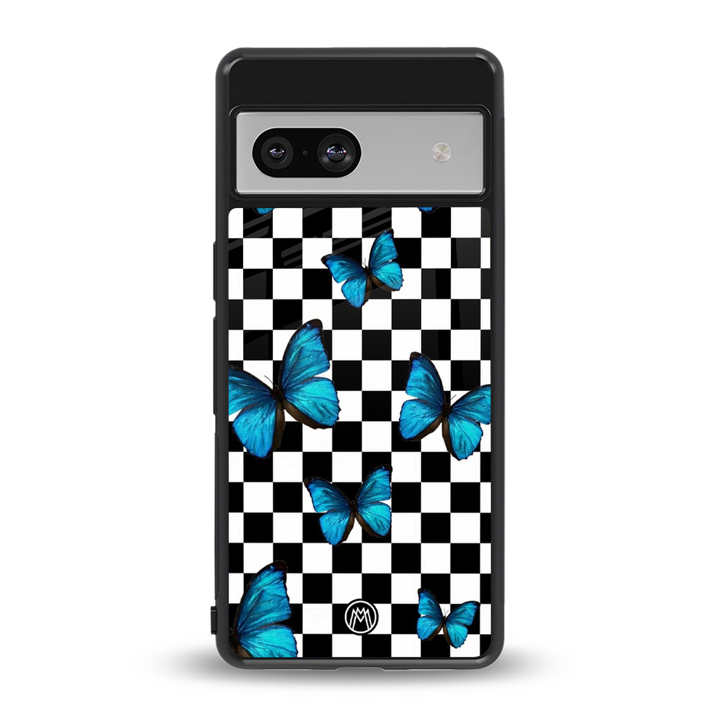 gimme butterflies back phone cover | glass case for Google Pixel 7