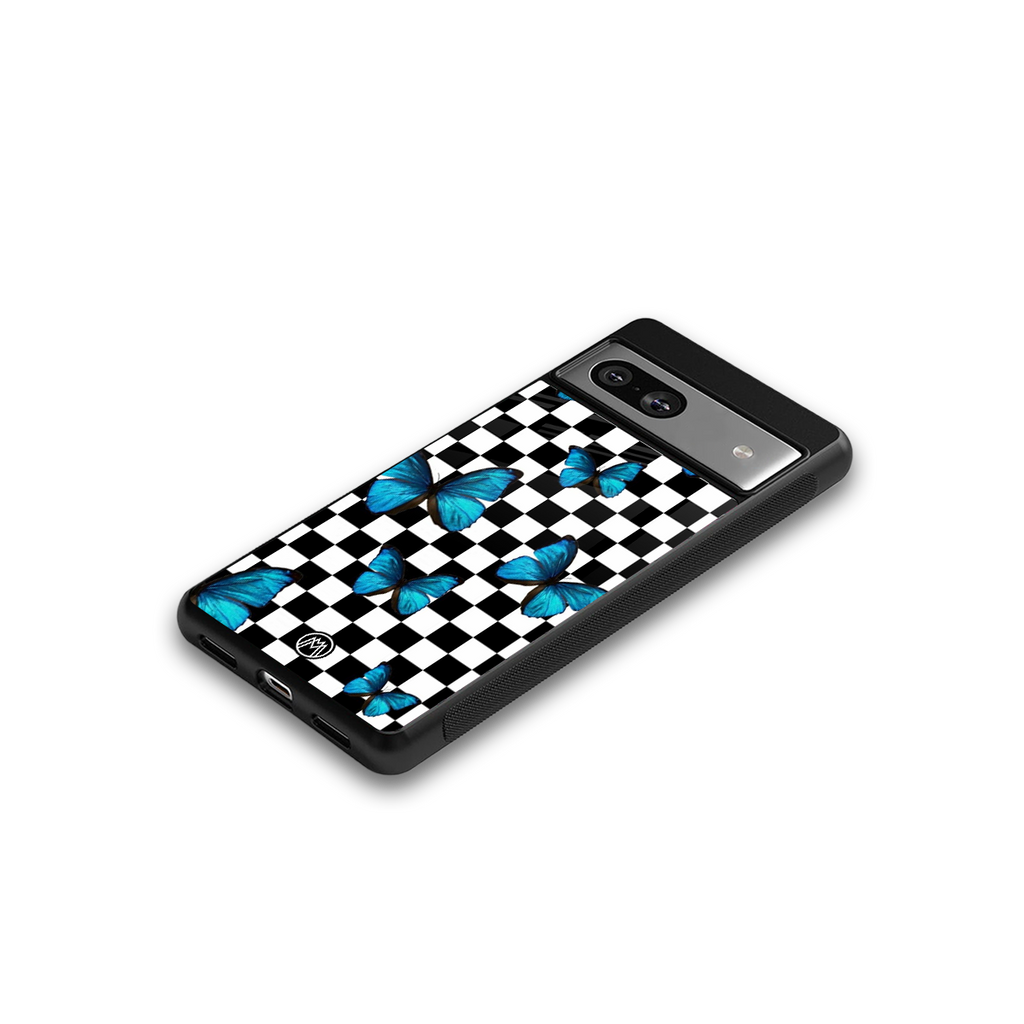 gimme butterflies back phone cover | glass case for Google Pixel 7A