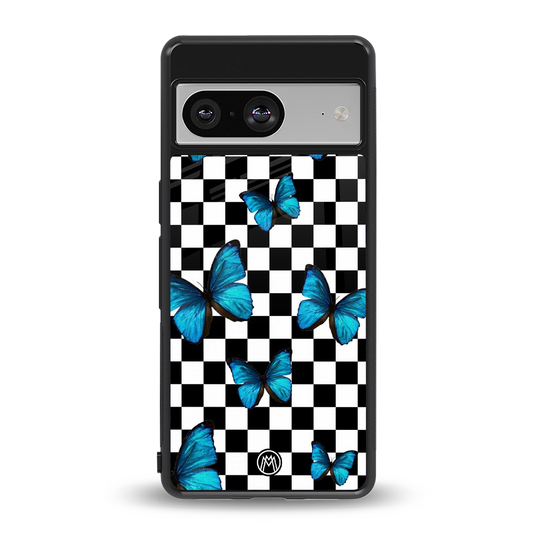 gimme butterflies back phone cover | glass case for Google Pixel 8