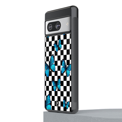 gimme butterflies back phone cover | glass case for Google Pixel 8