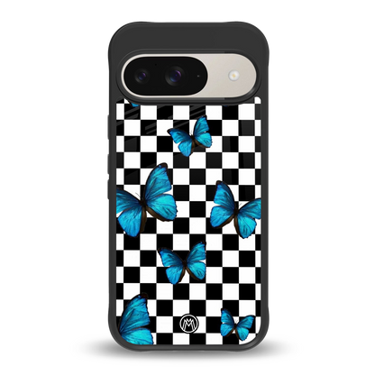 gimme butterflies back phone cover | glass case for google pixel 9