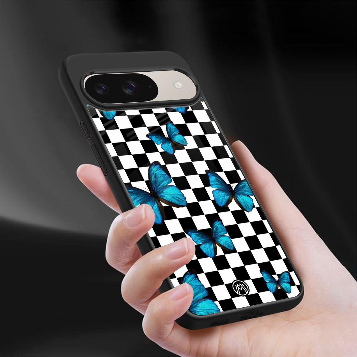 gimme butterflies back phone cover | glass case for google pixel 9