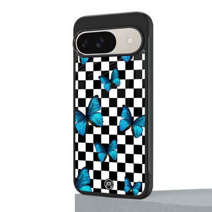gimme butterflies back phone cover | glass case for google pixel 9