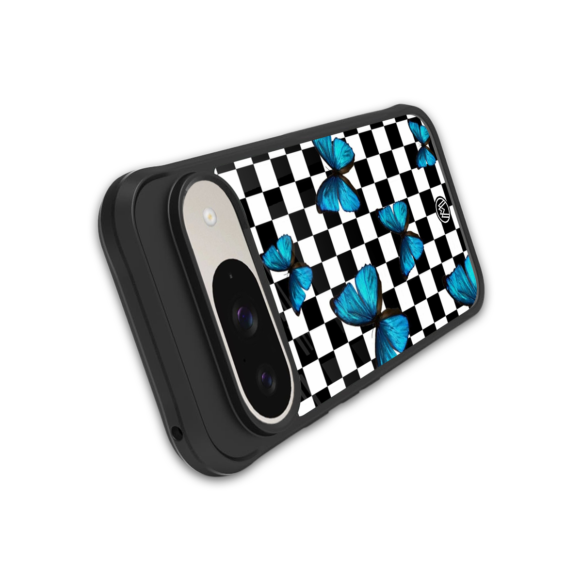 gimme butterflies back phone cover | glass case for google pixel 9