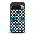 gimme butterflies back phone cover | glass case for google pixel 9 pro