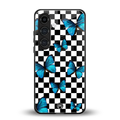 gimme butterflies back phone cover | glass case for samsung galaxy s24 plus