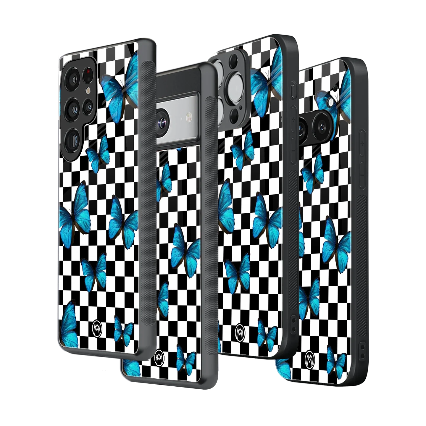 Stylish Glass Back Case for All Smartphones – iPhone, Samsung, OnePlus, Pixel, Redmi, Oppo, Vivo, Motorola