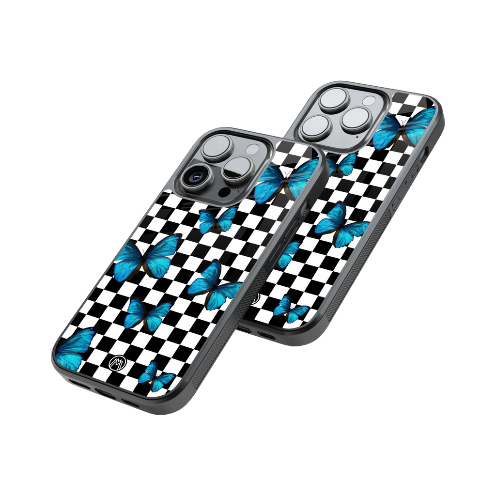 Protective Glass Back Phone Case Compatible with iPhone, Samsung, OnePlus, Pixel & More