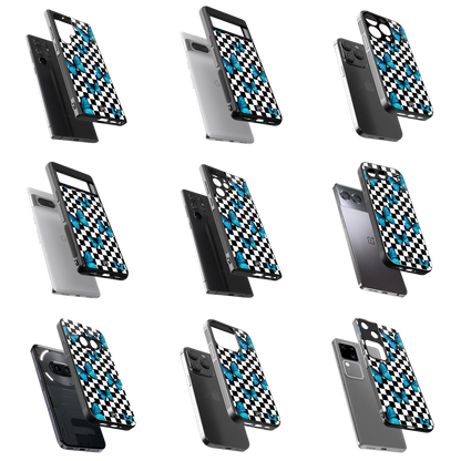 Durable Glass Back Mobile Case for iPhone, Samsung, OnePlus, Google Pixel, Redmi, Vivo, Oppo