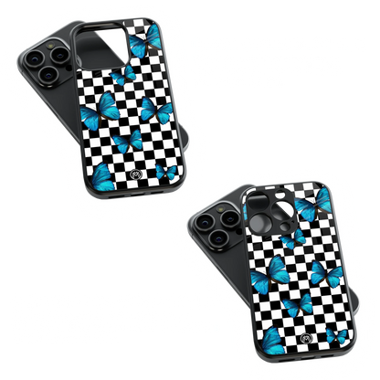 Trendy Glass Back Mobile Case for iPhone, Samsung, Redmi, OnePlus, Google Pixel, Motorola