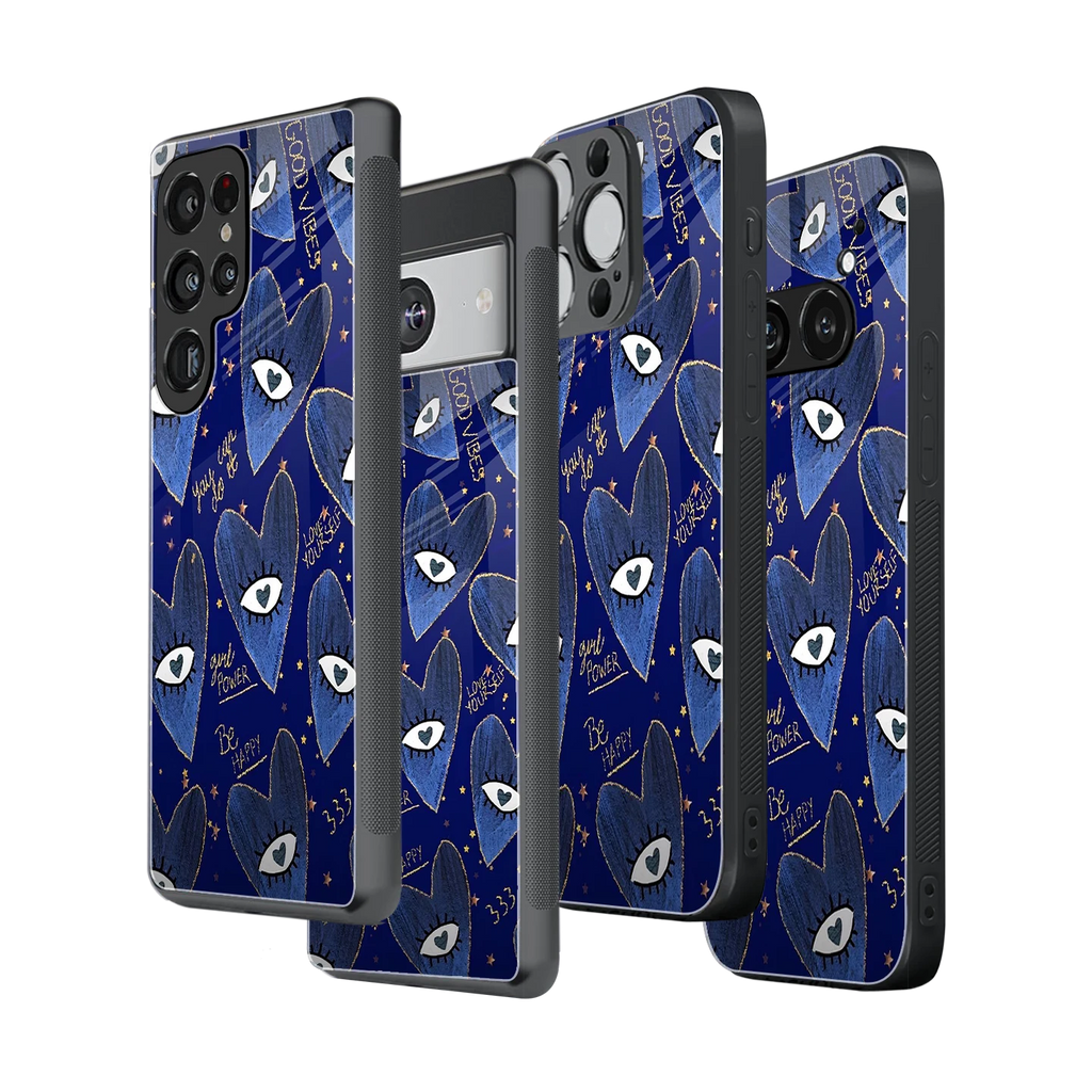 Stylish Glass Back Case for All Smartphones iPhone, Samsung, OnePlus, Pixel, Redmi, Oppo, Vivo, Motorola